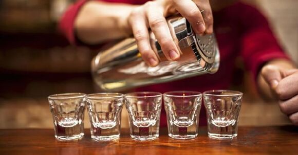 Alcohol stops can be drunk