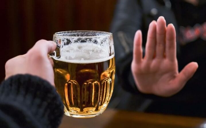 Leaving the beer